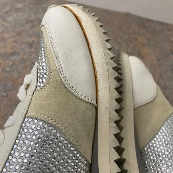 Le Silla Crystal Sneakers Shoes - Picture 9 of 10